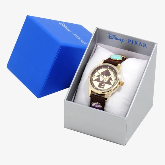 Disney Accessories - Disney Pixar Up Leather Button Watch